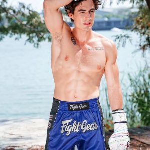 Quần Muay Thai Fight Gear Arokaya: Blue Phantom